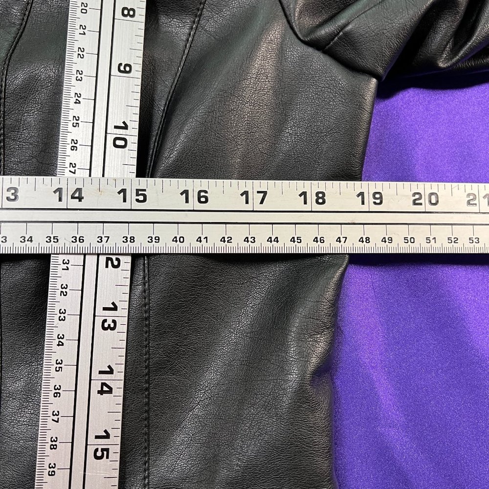 πgiacca Stunning Embroidered Faux Leather Jacket - Picture 14 of 16